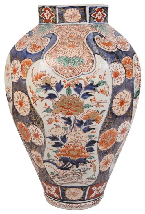 18TH CENTURY JAPANESE ARITA PORCELAIN VASE LAMP - ADDITIONAL PHOTO 3