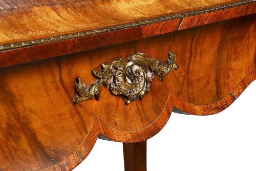 VICTORIAN WALNUT JARDINIERE SIDE TABLE - ADDITIONAL PHOTO 4