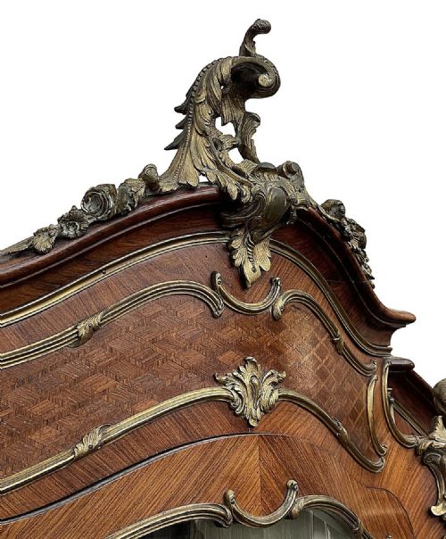PAIR FRENCH VERNE MARTIN VITRINES CIRCA 1890 - ADDITIONAL PHOTO 7