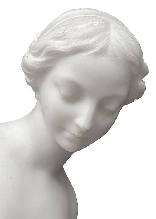 19TH CENTURY MARBLE NUDE - ADDITIONAL PHOTO 4