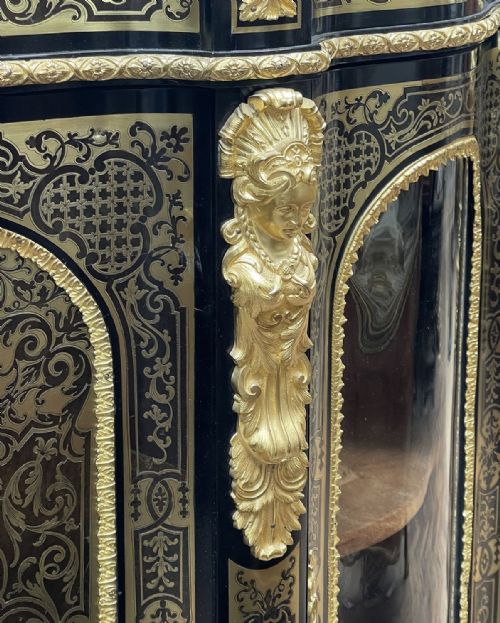 19TH CENTURY FRENCH BOULLE CREDENZA - ADDITIONAL PHOTO 3