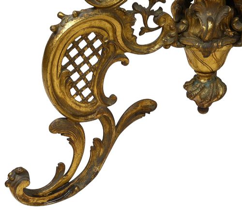 GILDED ORMOLU LOUIS XVI STYLE STANDARD LAMP - ADDITIONAL PHOTO 7