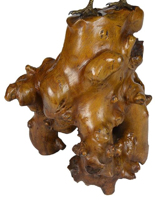 JAPANESE MEIJI PERIOD BRONZE HAWK CIRCA 1890 - ADDITIONAL PHOTO 6