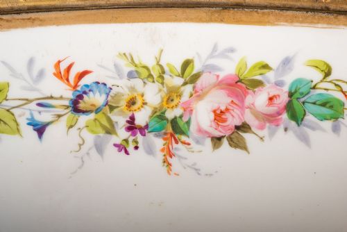SEVRES STYLE PORCELAIN COMPORT CIRCA 1890 - ADDITIONAL PHOTO 8