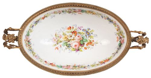 SEVRES STYLE PORCELAIN COMPORT CIRCA 1890 - ADDITIONAL PHOTO 12