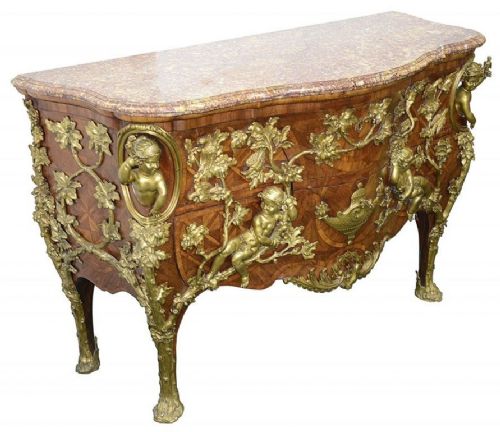 IMPORTANT 19TH CENTURY CHARLES CRESSANT INFLUENCED COMMODE