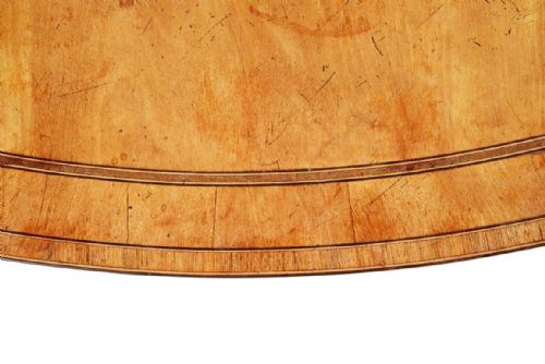 GEORGIAN PERIOD SATINWOOD PEMBROKE TABLE 18TH CENTURY - ADDITIONAL PHOTO 4