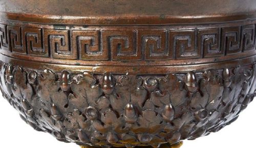 CLASSICAL 19TH CENTURY ITALIAN BRONZE URN - ADDITIONAL PHOTO 5