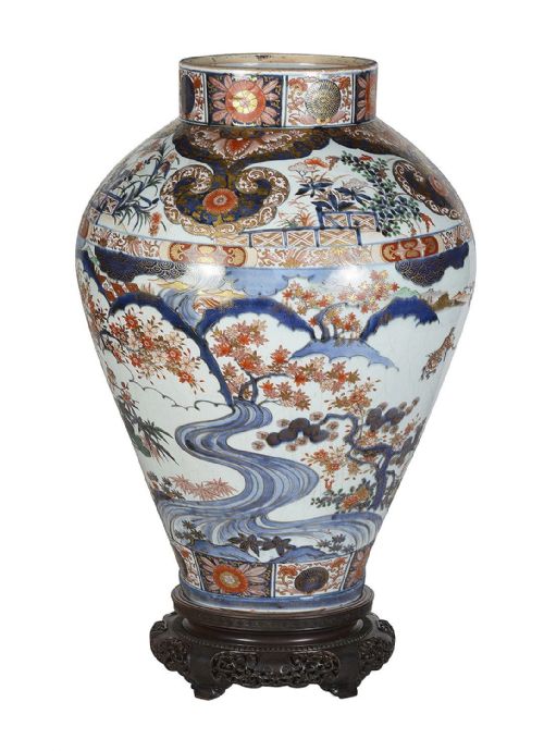 18TH CENTURY JAPANESE ARITA IMARI VASE - ADDITIONAL PHOTO 1
