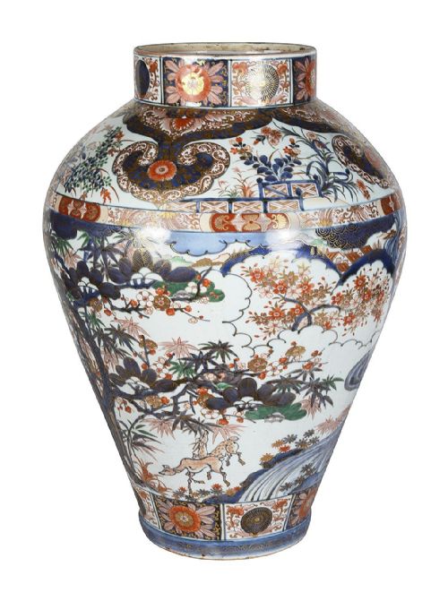 18TH CENTURY JAPANESE ARITA IMARI VASE - ADDITIONAL PHOTO 2
