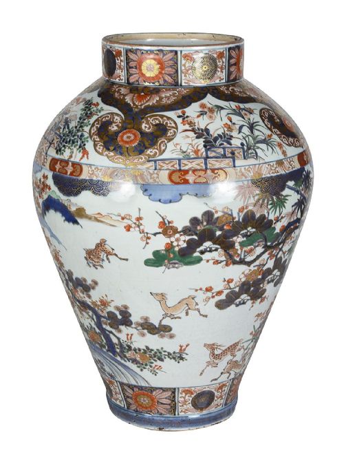 18TH CENTURY JAPANESE ARITA IMARI VASE - ADDITIONAL PHOTO 4