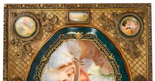 19TH CENTURY VIENNA PORCELAIN MOUNTED TABLE - ADDITIONAL PHOTO 10