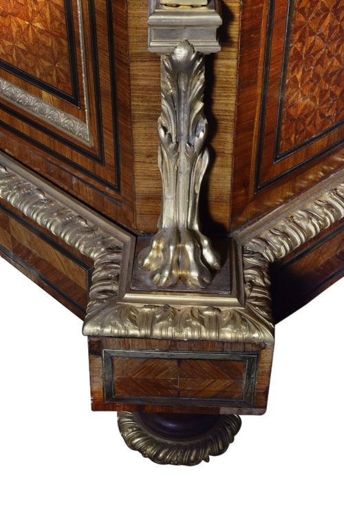PAIR PIETRA DURA INLAID SIDE CABINETS 19TH CENTURY - ADDITIONAL PHOTO 5