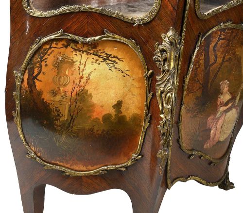 VERNE MARTIN VITRINE 19TH CENTURY - ADDITIONAL PHOTO 5