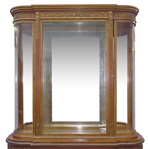 FINE FRENCH LOUIS XVI STYLE VITRINE AFTER LINKE - ADDITIONAL PHOTO 2