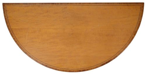 GEORGIAN STYLE SATINWOOD CARD TABLE CIRCA 1900 - ADDITIONAL PHOTO 3