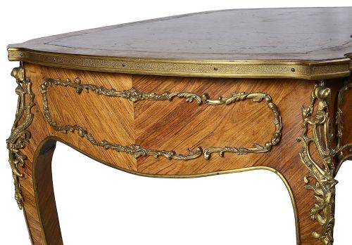 FRENCH LOUIS XVI STYLE WRITING TABLE CIRCA 1890 - ADDITIONAL PHOTO 3