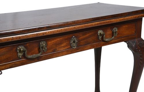GEORGE II PERIOD MAHOGANY CARD TABLE - ADDITIONAL PHOTO 3