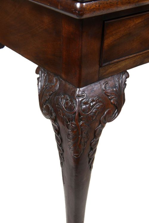 GEORGE II PERIOD MAHOGANY CARD TABLE - ADDITIONAL PHOTO 5