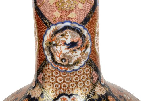 FINE QUALITY JAPANESE IMARI BOTTLE VASE MEIJI PERIOD - ADDITIONAL PHOTO 10