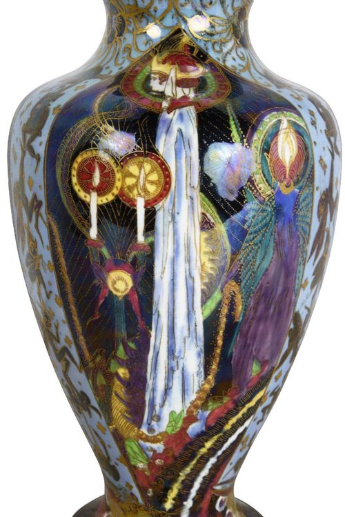 WEDGEWOOD FAIRY LUSTA VASE 1920 - ADDITIONAL PHOTO 6