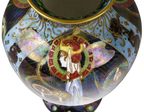 WEDGEWOOD FAIRY LUSTA VASE 1920 - ADDITIONAL PHOTO 7