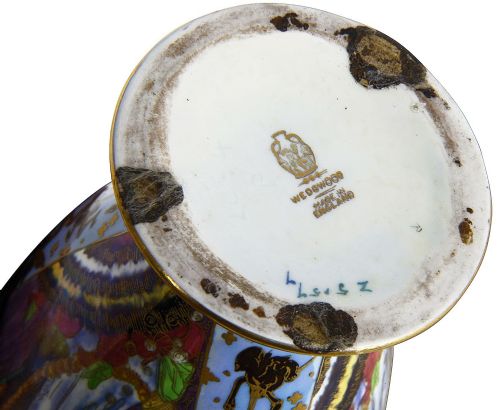 WEDGEWOOD FAIRY LUSTA VASE 1920 - ADDITIONAL PHOTO 10