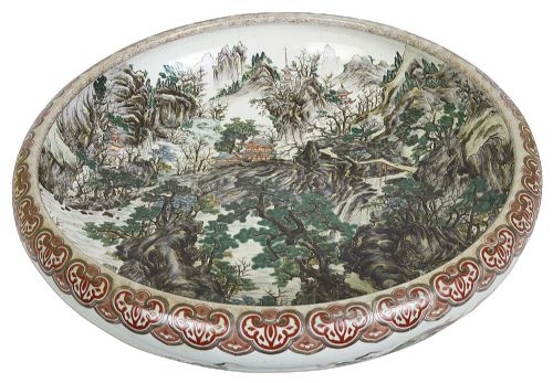 LARGE JAPANESE IMARI BOWL CIRCA 1890 - ADDITIONAL PHOTO 1