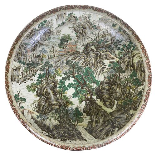 LARGE JAPANESE IMARI BOWL CIRCA 1890 - ADDITIONAL PHOTO 2