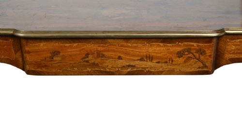 19TH CENTURY FRENCH MARQUETRY INLAID CENTRE TABLE - ADDITIONAL PHOTO 7