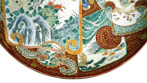 JAPANESE IMARI CHARGER C19TH 56CM DIAMETER - ADDITIONAL PHOTO 3