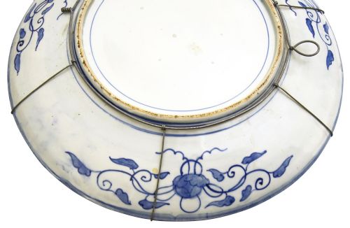 JAPANESE IMARI PLATE CIRCA 1890 55CM DIA - ADDITIONAL PHOTO 5