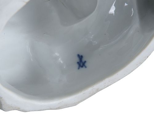PAIR MEISSEN NODDING PAGODAS C19TH 17CM HIGH - ADDITIONAL PHOTO 6