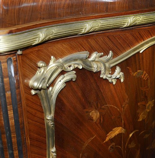 FRENCH LOUIS XVI STYLE SIDE CABINET BY PAUL SORMANI CIRCA 1890 - ADDITIONAL PHOTO 5