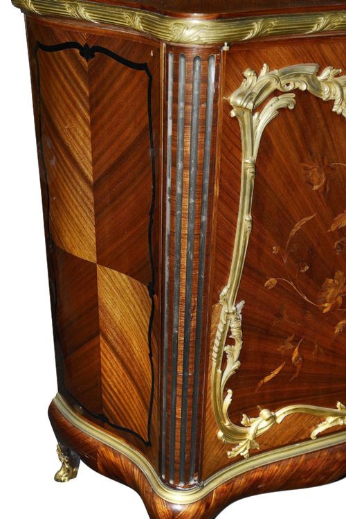 FRENCH LOUIS XVI STYLE SIDE CABINET BY PAUL SORMANI CIRCA 1890 - ADDITIONAL PHOTO 7
