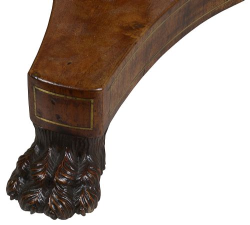 REGENCY PERIOD MALTESE SPECIMEN MARBLE TOP CENTRE TABLE - ADDITIONAL PHOTO 6