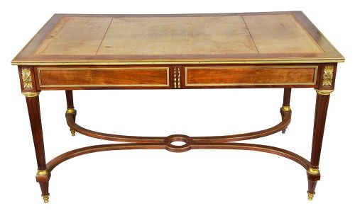 LOUIS XV STYLE BUREAU PLAT 19TH CENTURY - ADDITIONAL PHOTO 1