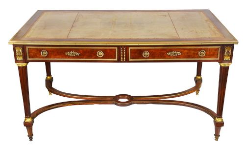 LOUIS XV STYLE BUREAU PLAT 19TH CENTURY - ADDITIONAL PHOTO 2