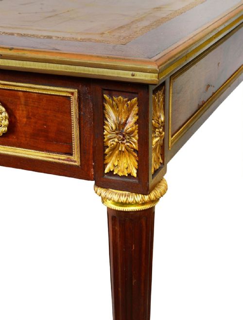 LOUIS XV STYLE BUREAU PLAT 19TH CENTURY - ADDITIONAL PHOTO 3