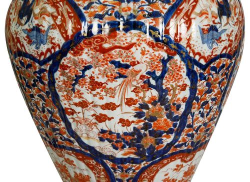 LARGE JAPANESE IMARI LIDDED VASE CIRCA 1880 35 - ADDITIONAL PHOTO 7