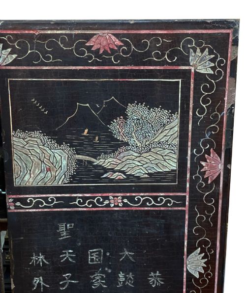 18TH CENTURY CHINESE COROMANDEL LACQUER EIGHT FOLD SCREEN - ADDITIONAL PHOTO 11