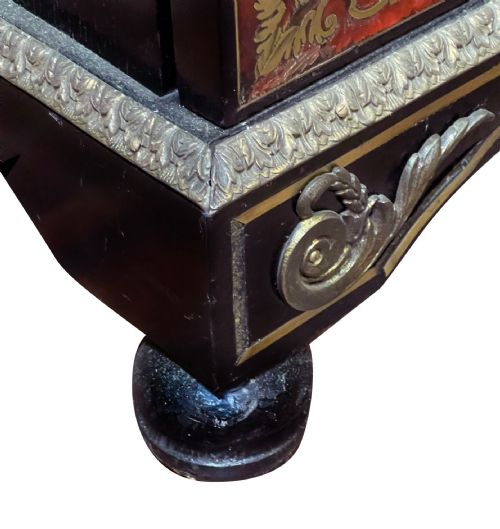PAIR FRENCH BOULLE INLAID VITRINES C19TH - ADDITIONAL PHOTO 8