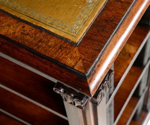 REGENCY PERIOD OPEN BOOKCASE CIRCA 1820 - ADDITIONAL PHOTO 6