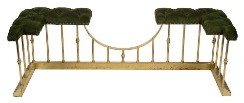 VICTORIAN BRASS CLUB FENDER - ADDITIONAL PHOTO 4