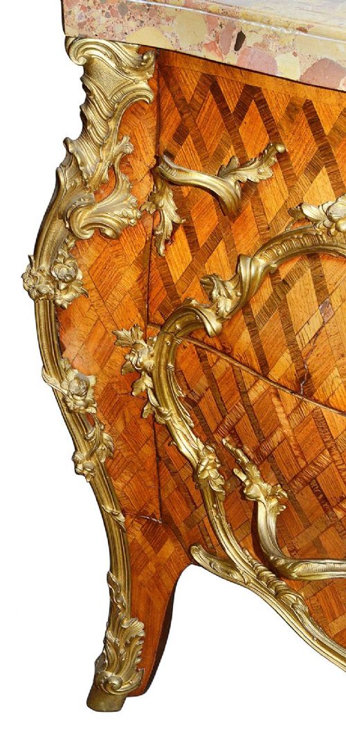 A VERY GOOD QUALITY PAIR OF C18TH LOUIS XVI STYLE COMMODES - ADDITIONAL PHOTO 5