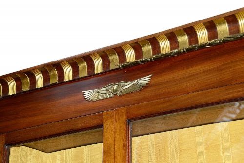 ART DECO EGYPTIAN REVIVAL DISPLAY CABINET 1920'S - ADDITIONAL PHOTO 3