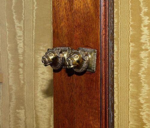 ART DECO EGYPTIAN REVIVAL DISPLAY CABINET 1920'S - ADDITIONAL PHOTO 5