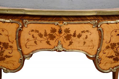 C19TH MARQUETRY BUREAU DE DAME - ADDITIONAL PHOTO 2