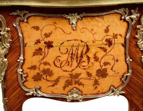 C19TH MARQUETRY BUREAU DE DAME - ADDITIONAL PHOTO 5