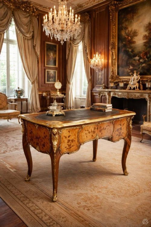 C19TH MARQUETRY BUREAU DE DAME - ADDITIONAL PHOTO 8